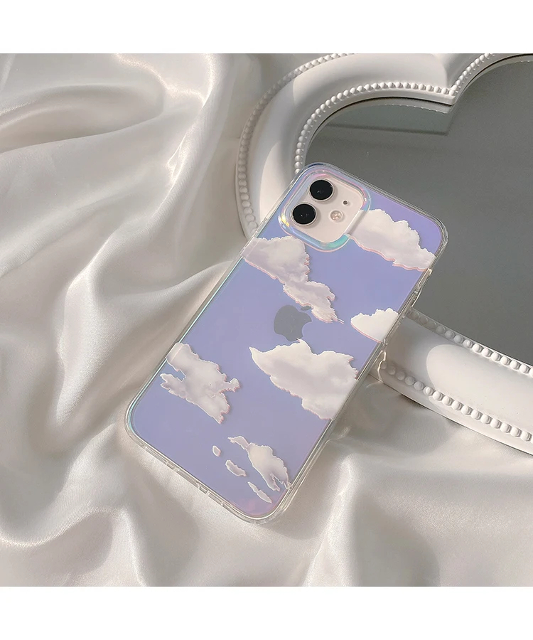 Iridescent Clouds iPhone Case