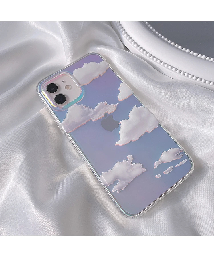 Iridescent Clouds iPhone Case