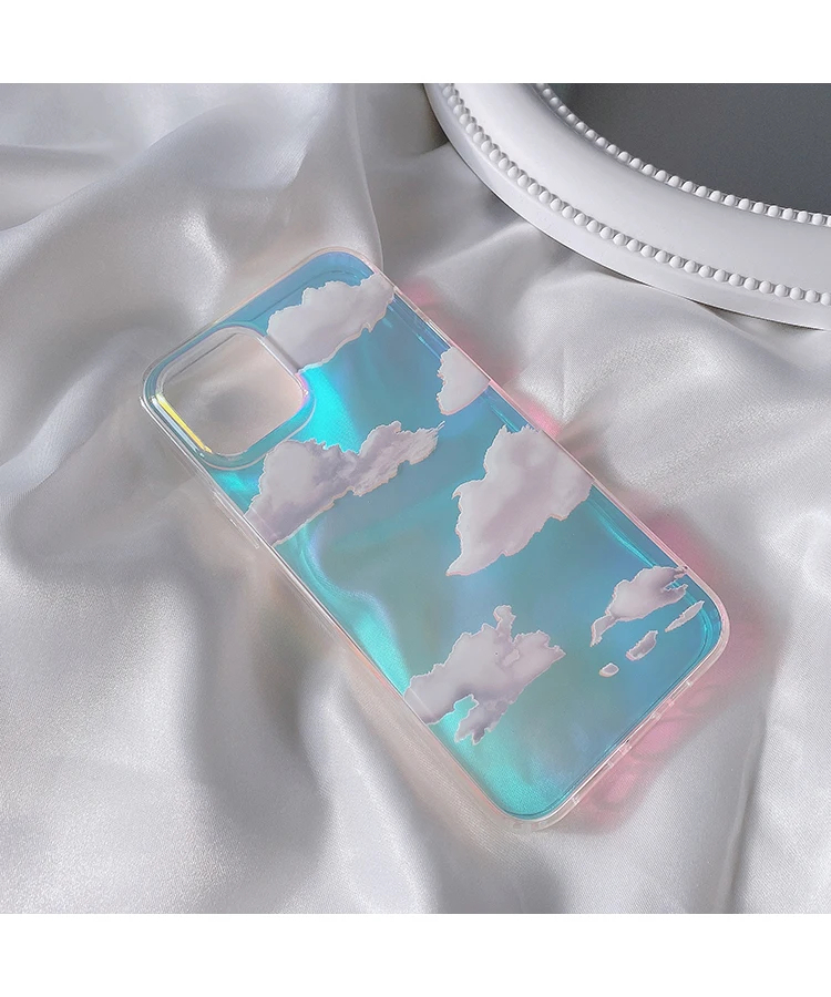 Iridescent Clouds iPhone Case