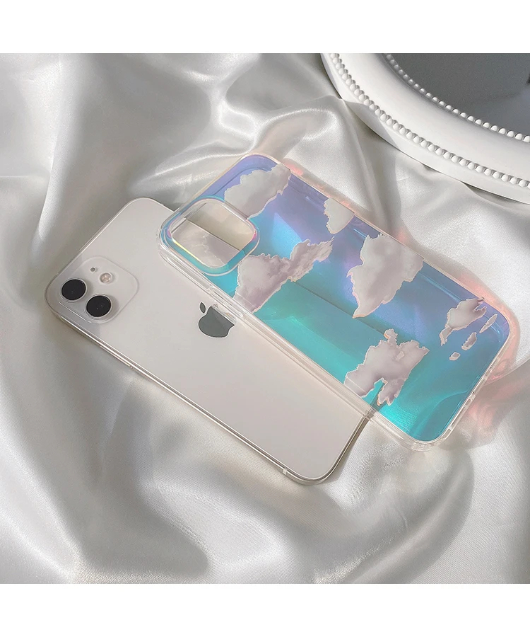 Iridescent Clouds iPhone Case