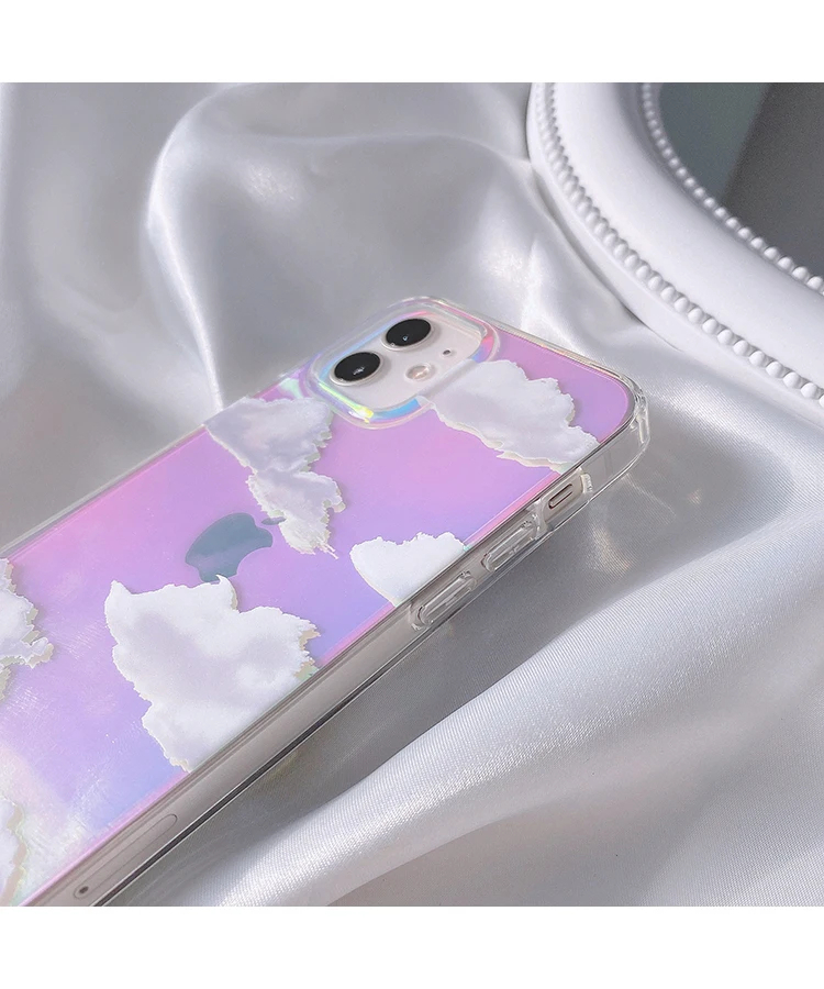 Iridescent Clouds iPhone Case