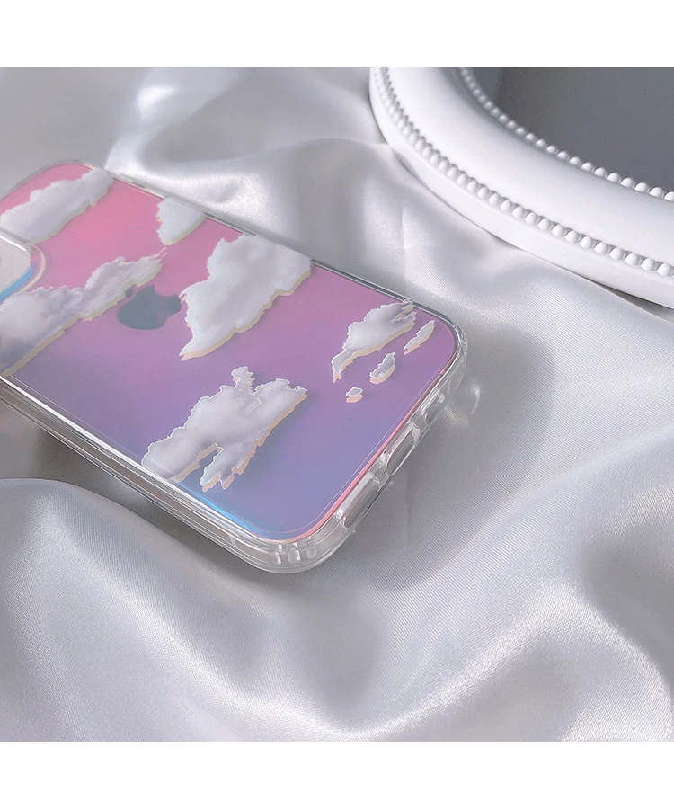 Iridescent Clouds iPhone Case