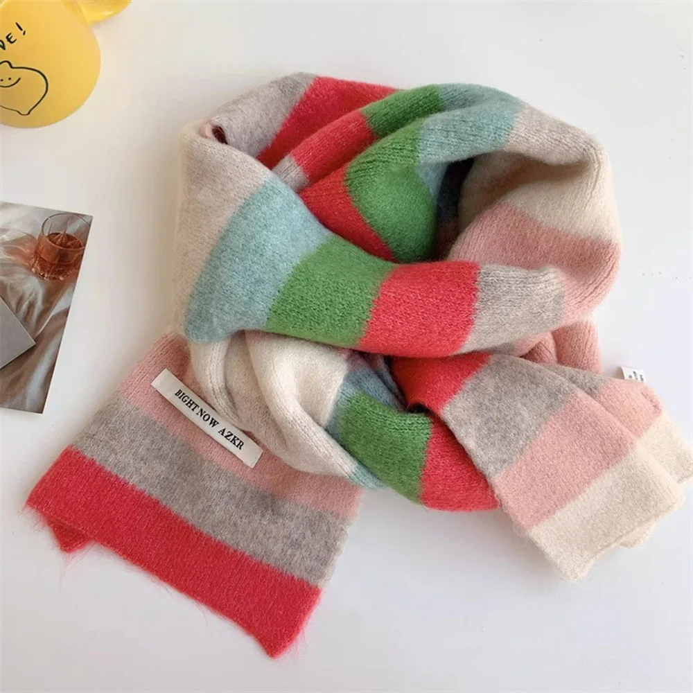 Multicolour Striped Scarf (4 Colours)