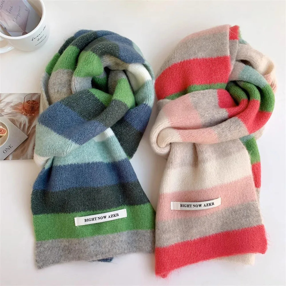 Multicolour Striped Scarf (4 Colours)