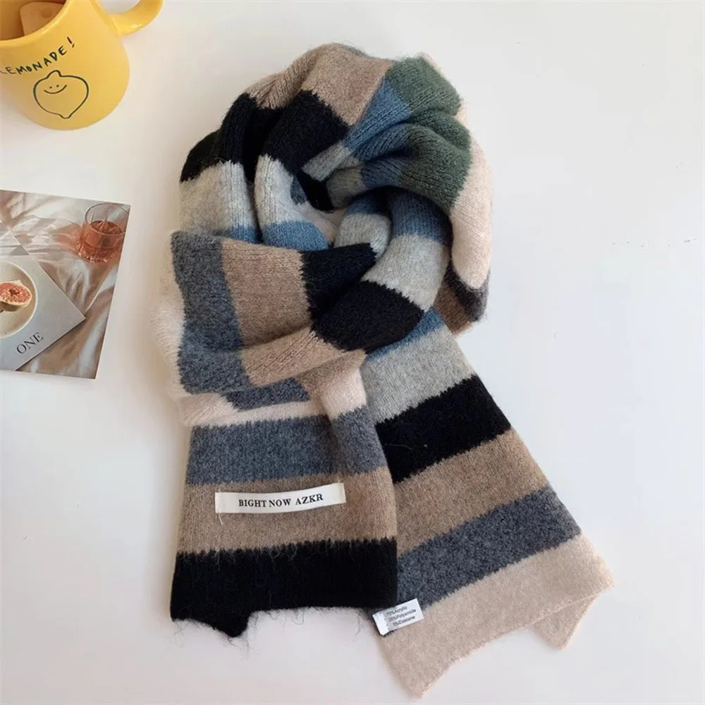 Multicolour Striped Scarf (4 Colours)