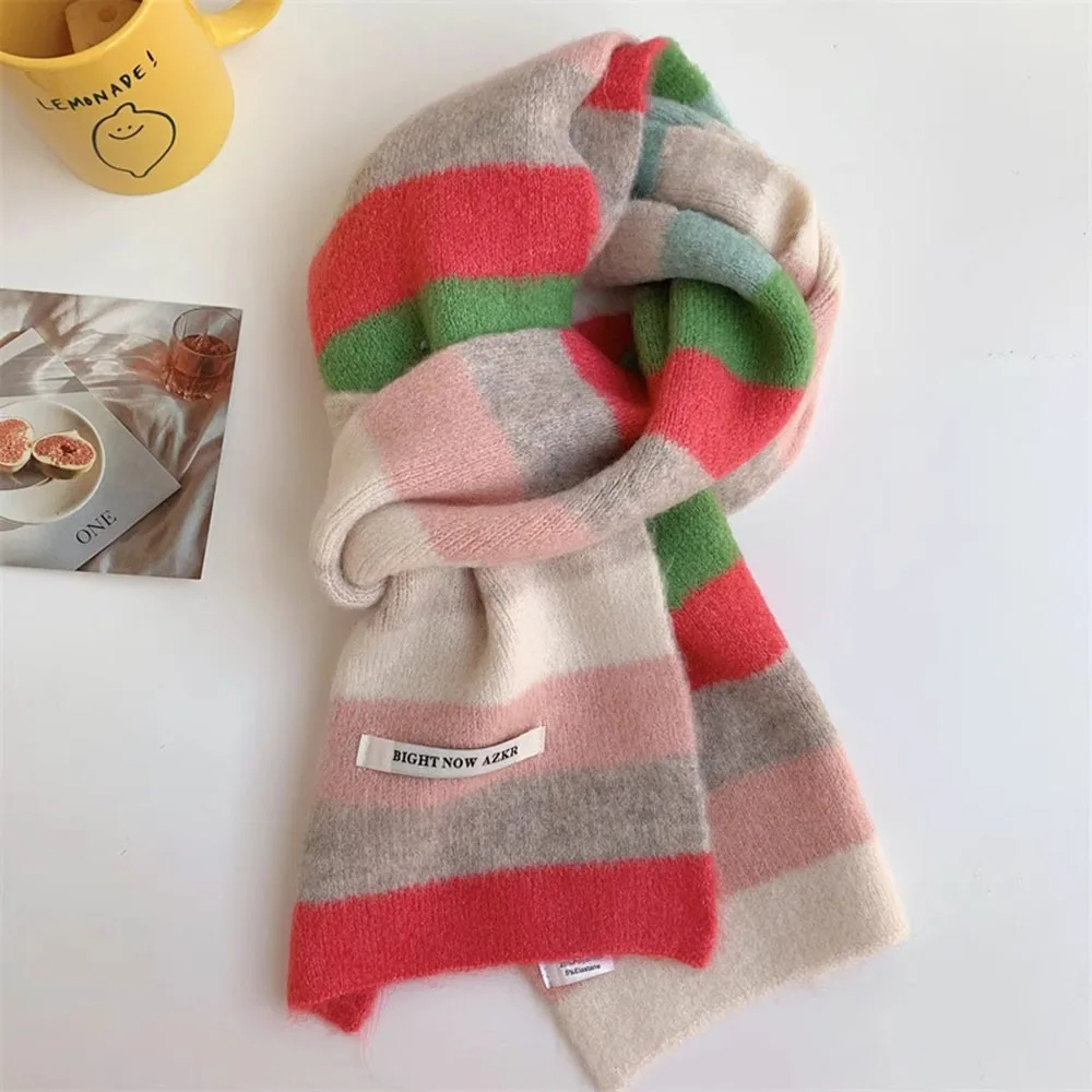 Multicolour Striped Scarf (4 Colours)