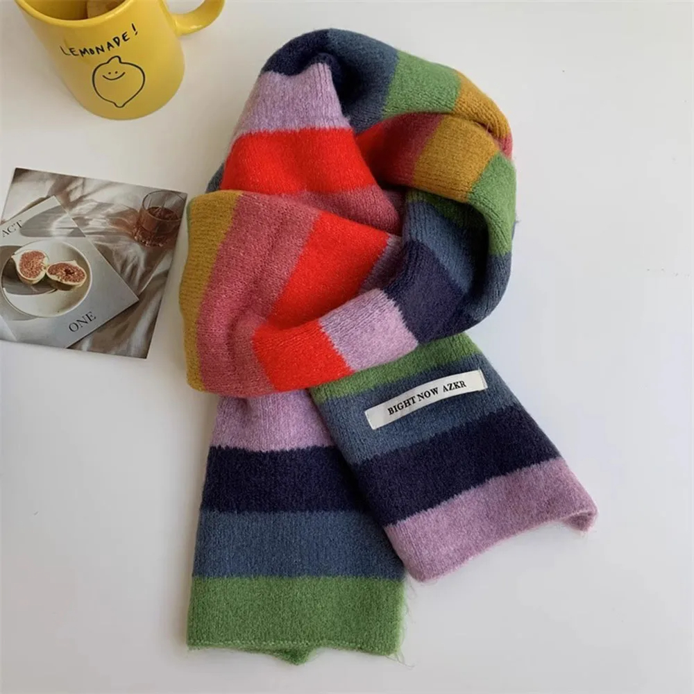 Multicolour Striped Scarf (4 Colours)