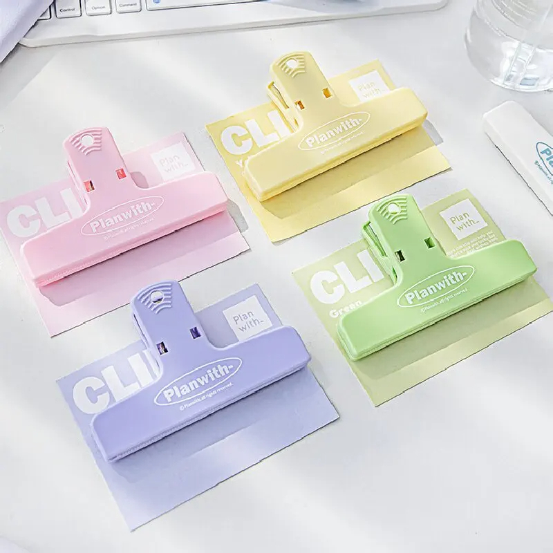 Pastel Jumbo Binder Clip (4 Colours)