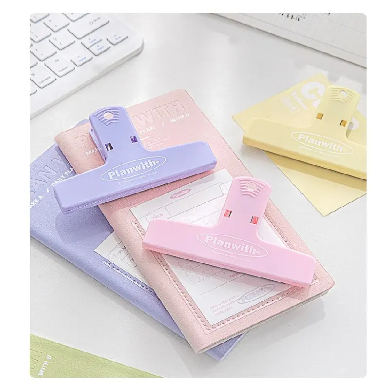 Pastel Jumbo Binder Clip (4 Colours)