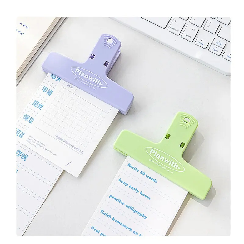 Pastel Jumbo Binder Clip (4 Colours)