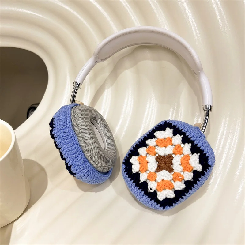 Crochet Granny Square Headphone Covers (3 Designs)