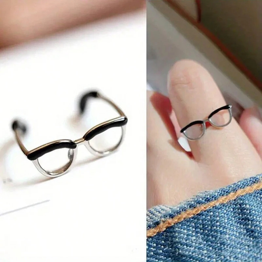 Bookish Specs Ring