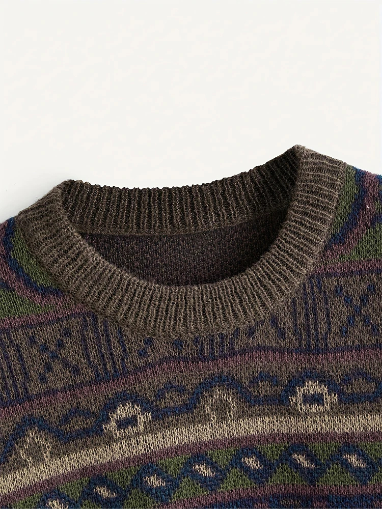 Grandpa Time Knit Sweater