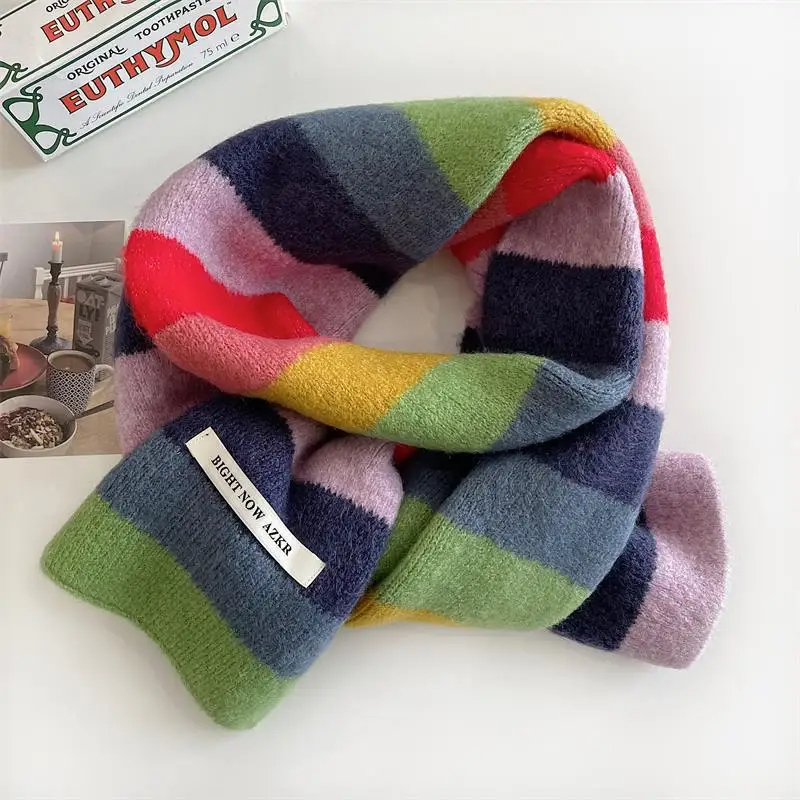 Multicolour Striped Scarf (4 Colours)