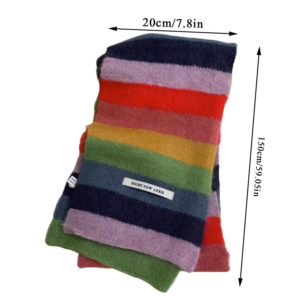 Multicolour Striped Scarf (4 Colours)