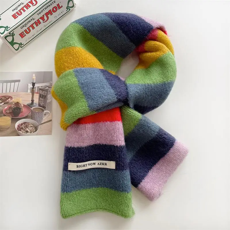 Multicolour Striped Scarf (4 Colours)