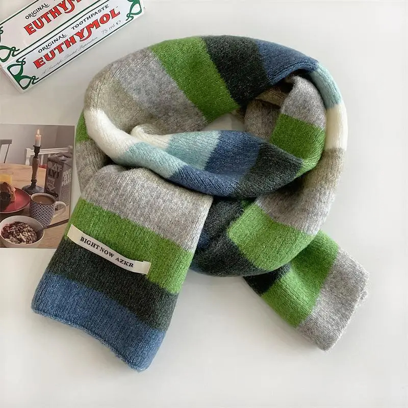 Multicolour Striped Scarf (4 Colours)