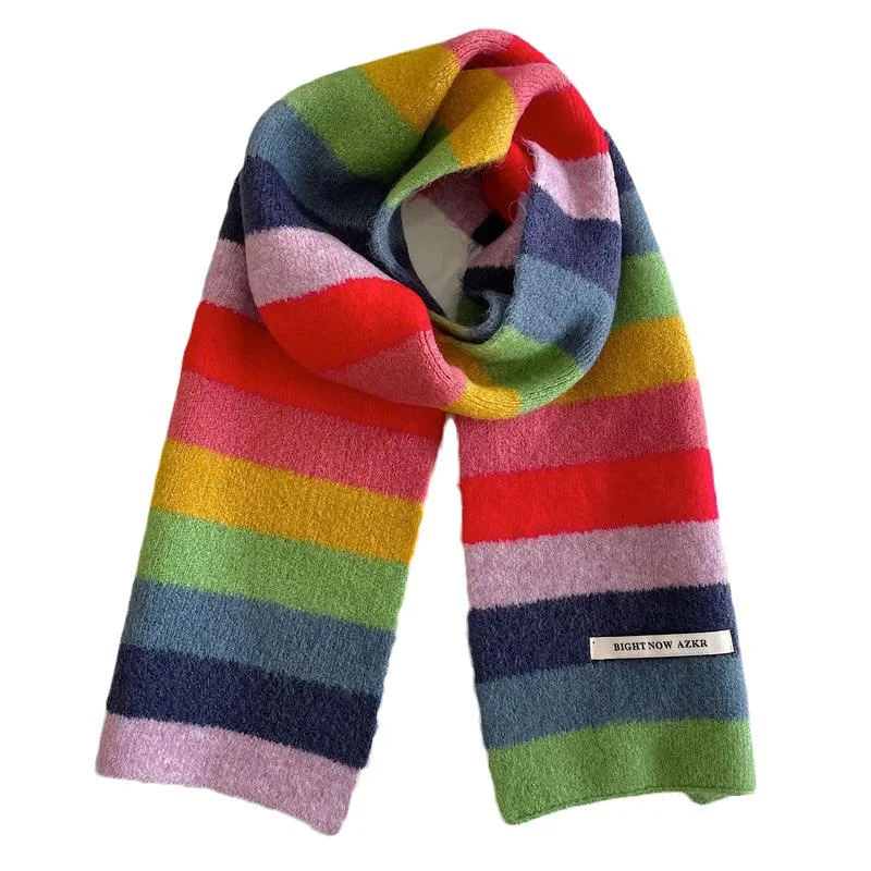 Multicolour Striped Scarf (4 Colours)