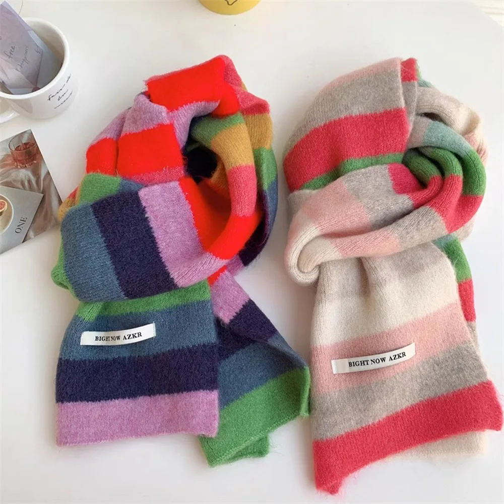 Multicolour Striped Scarf (4 Colours)