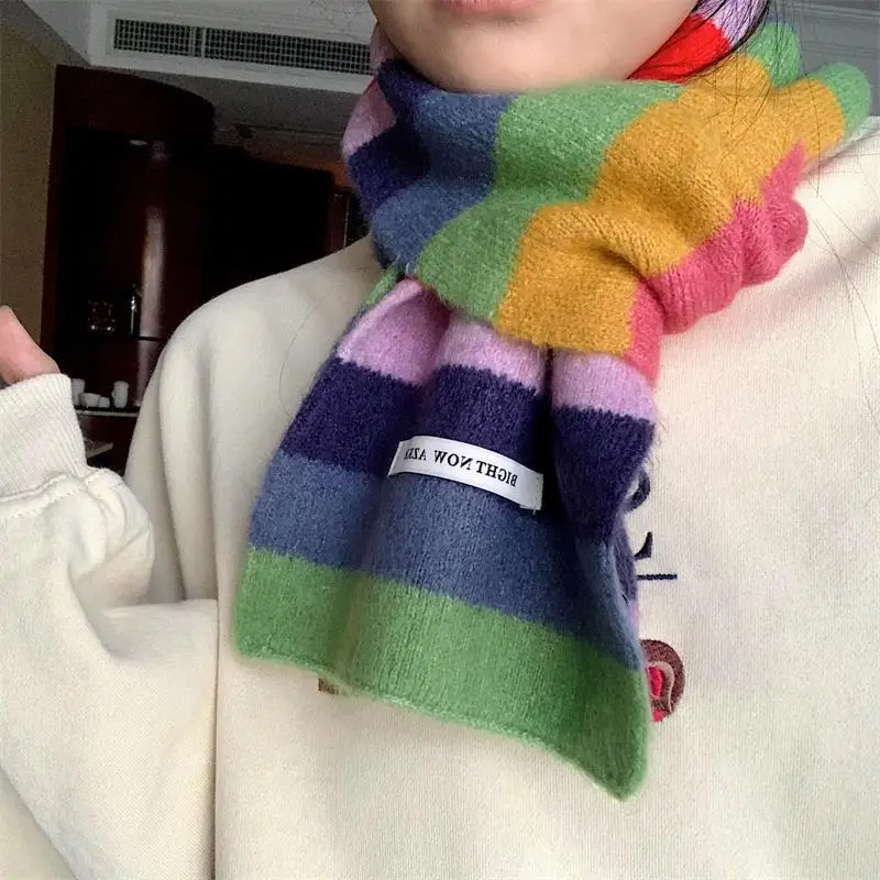 Multicolour Striped Scarf (4 Colours)