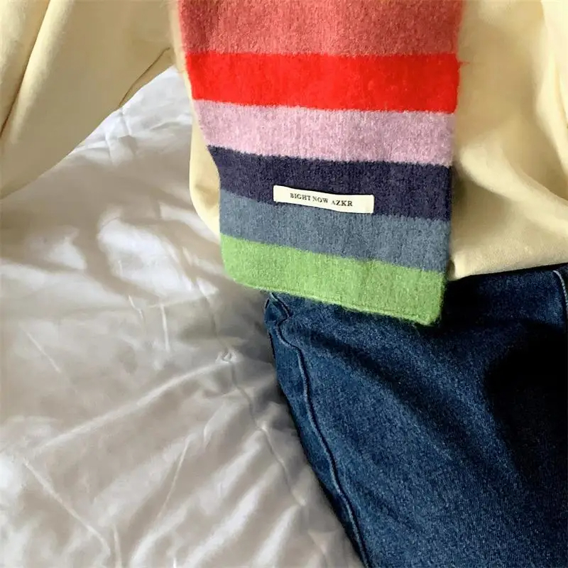 Multicolour Striped Scarf (4 Colours)