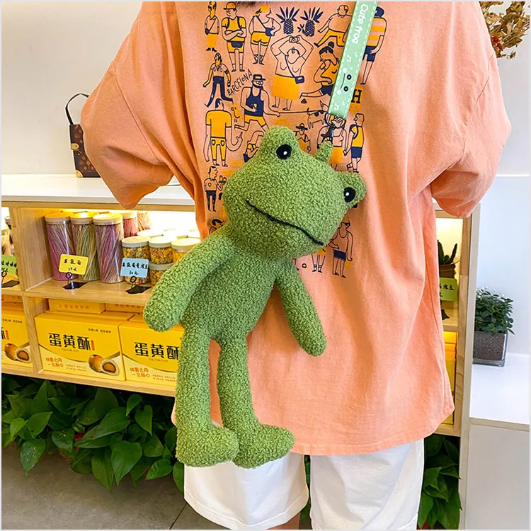 Cutie Plush Frog Zipper Purse (3 Designs)