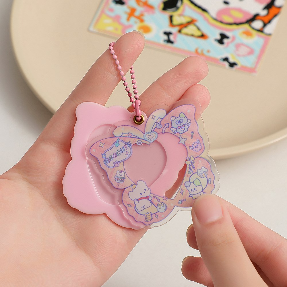 Kawaii Photo Frame Keychains (8 Designs)