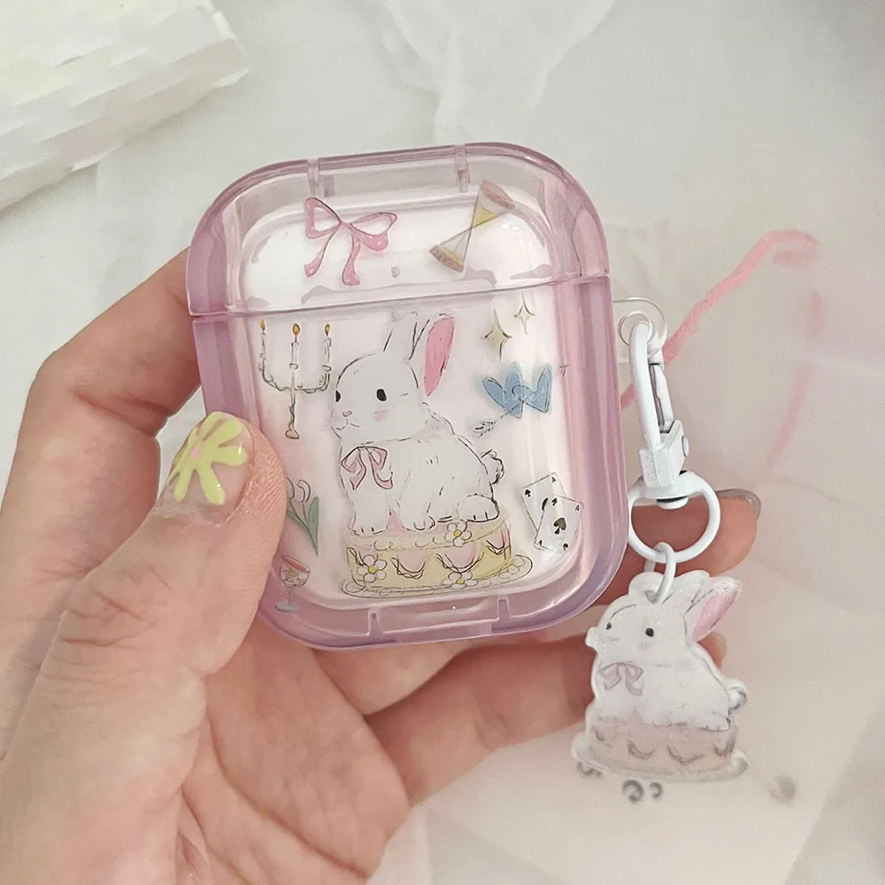 Cake Bunny AirPods Charger Case Cover