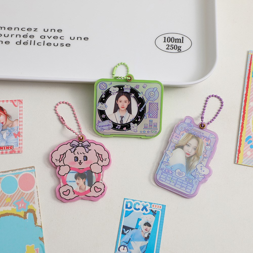 Kawaii Photo Frame Keychains (8 Designs)