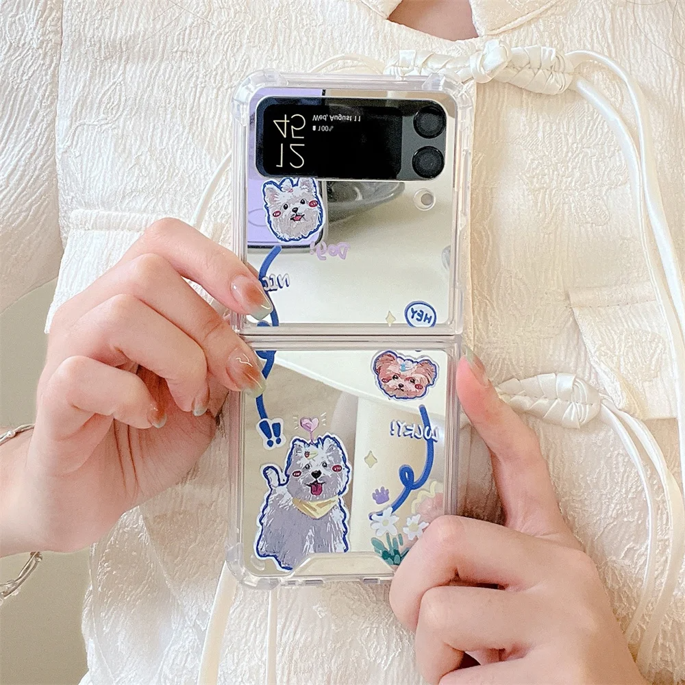 Mirror Pets Galaxy Z Flip Phone Case (2 Designs)