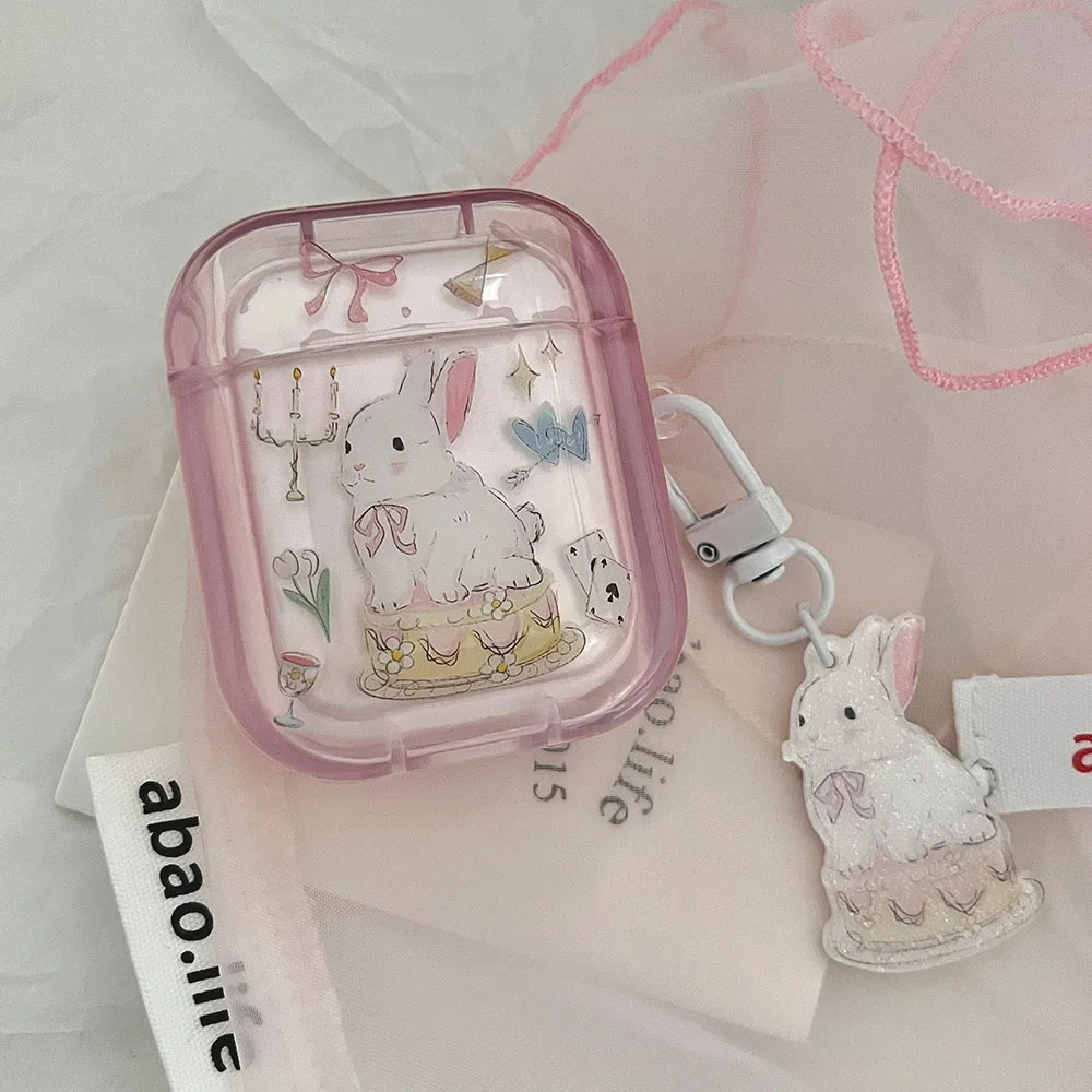 Cake Bunny AirPods Charger Case Cover