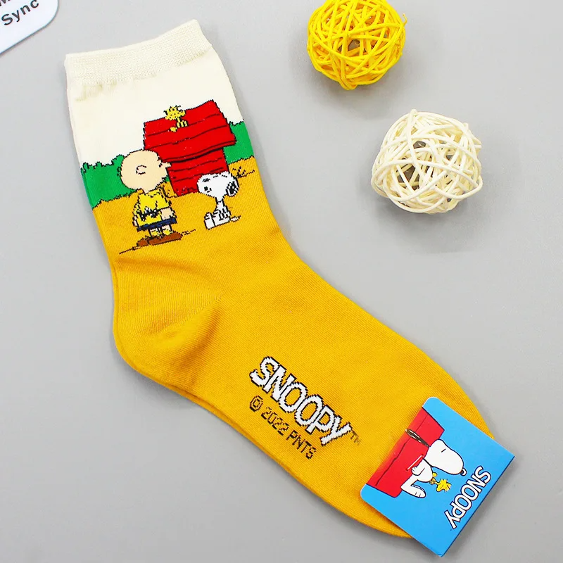 Seasonal Snoopy Crew Socks (4 Designs)