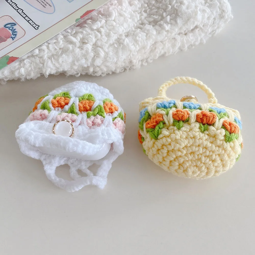 Knitted Tulip Bag AirPods Charger Case Cover (3 Colours)