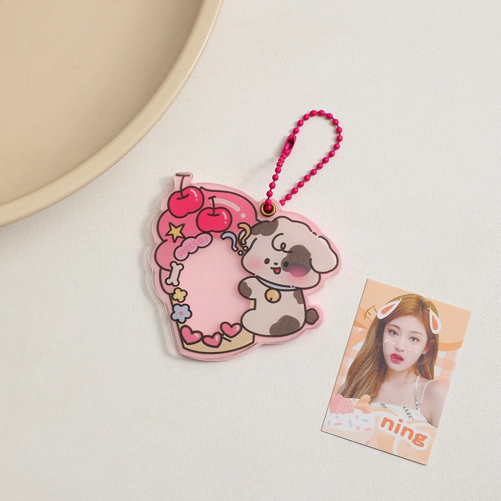 Kawaii Photo Frame Keychains (8 Designs)