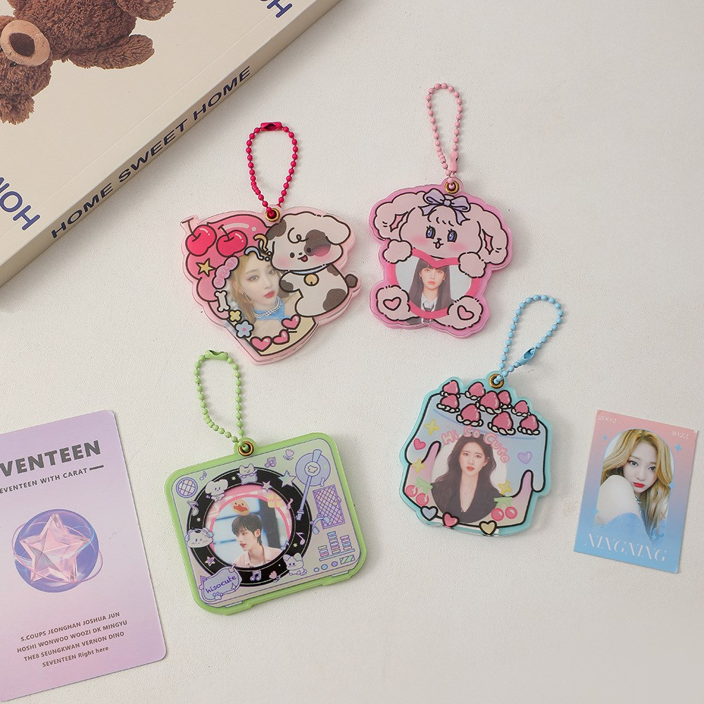 Kawaii Photo Frame Keychains (8 Designs)