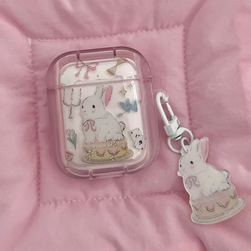 Cake Bunny AirPods Charger Case Cover