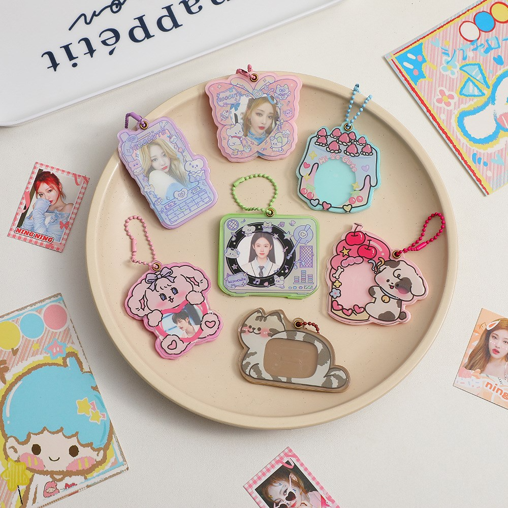 Kawaii Photo Frame Keychains (8 Designs)