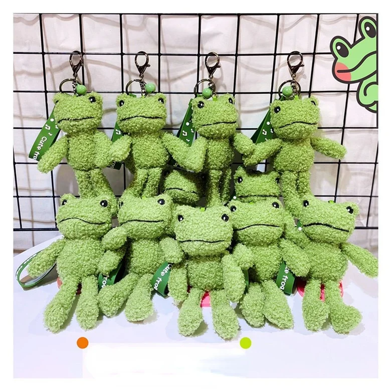 Cutie Frog Plush Keychains