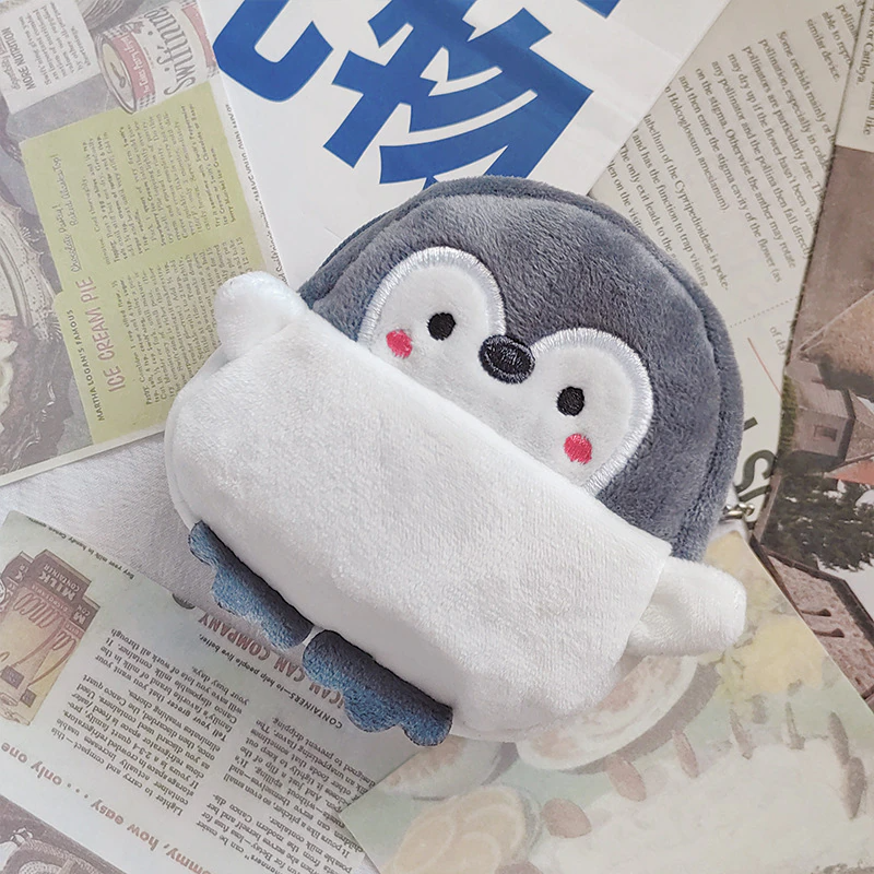 Plush Penguin Coin Purse (2 Designs)