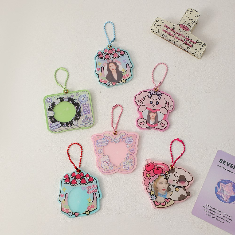 Kawaii Photo Frame Keychains (8 Designs)