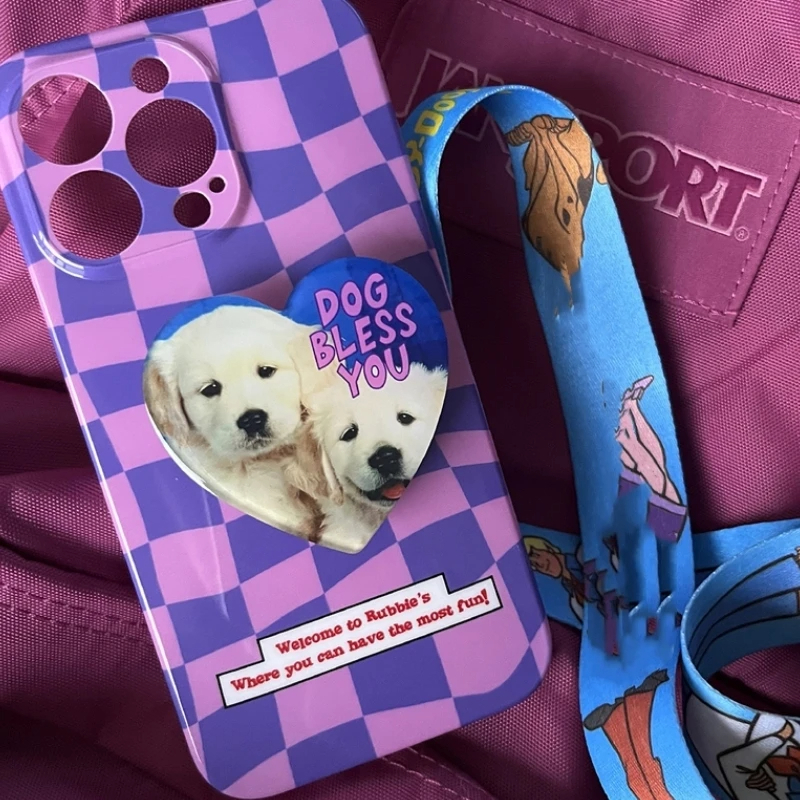 Dog Bless You Puppy Phone Grip