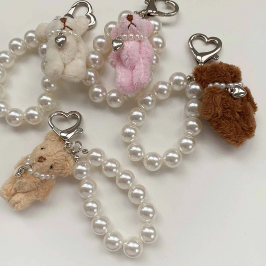 Mini Teddy Clip on Charm (5 Colours)