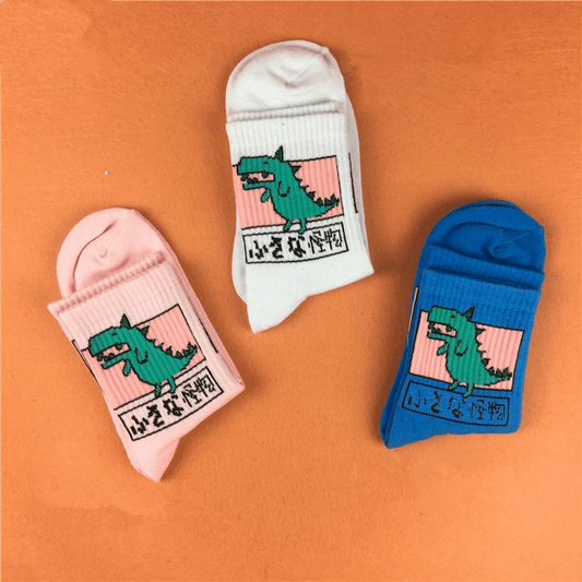 Baby Dinosaur Socks (3 Colours) - Ice Cream Cake