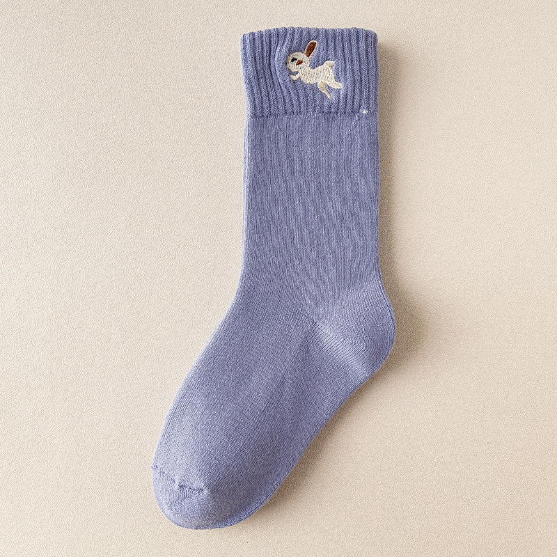 Dreamy Bunny Crew Socks (3 Designs)