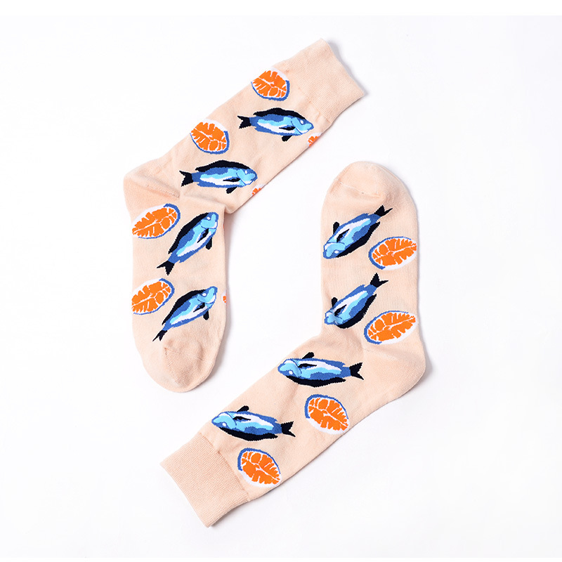 Seafood Ankle Socks (5 Designs) - Ice Cream Cake