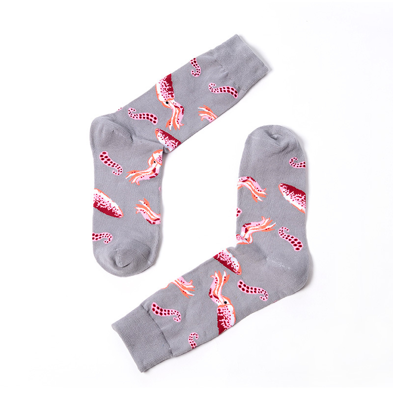 Seafood Ankle Socks (5 Designs) - Ice Cream Cake