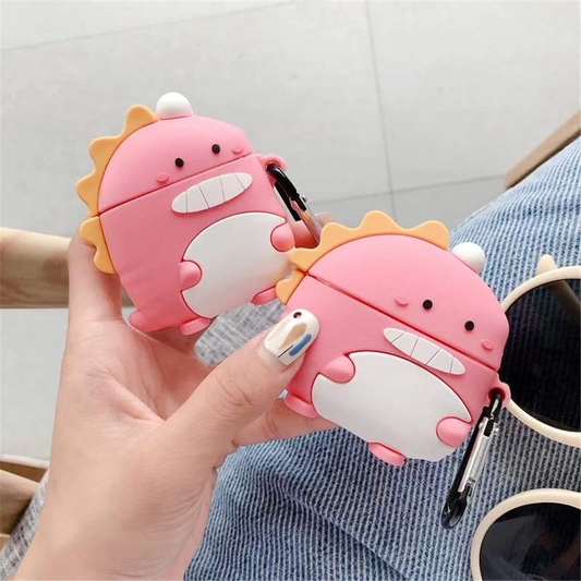 Chubby Dinosaur Airpod Case Cover (2 Colours)