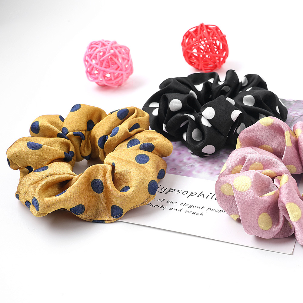 Polka Dot Scrunchies (10 Colours)