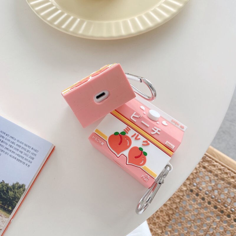 Peach Milk Airpod Case Cover