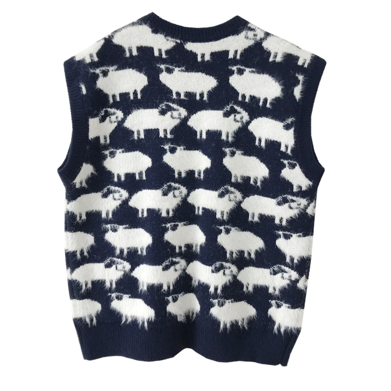 Sheep Knit Vest